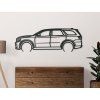 Modernes Bild Dodge Durango SRT 392 (Bildabmessungen 20,5 x 60 cm, Bildfarbe Grau)