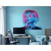 Bild Neon mind (Bildabmessungen 34 x 42 cm, Oberflächenfinish Matt)