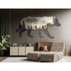 Wandbild Wolfshorizont (Bildabmessungen 30 x 60 cm, Oberflächenfinish Matt)