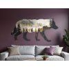 Wandbild Wolfshorizont (Bildabmessungen 30 x 60 cm, Oberflächenfinish Matt)