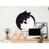 57357 obraz na stenu macaci yin yang bildabmessungen 90 x 82 cm oberflachenfinish 3d