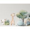 57420 3 farbbilder set giraffe und elefant