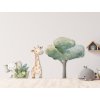 Farbbilder-Set GIRAFFE UND ELEFANT