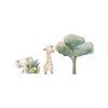 57420 farbbilder set giraffe und elefant