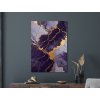 Mramorový obraz Fialový sen (Bildgröße A3, Farbe des Rahmens Ohne Rahmen, Oberflächenfinish Matt)