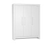 Skriňa Calmo - 3 dverová (2 farby) (Farbe Weiß)