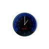 Hodiny do detskej izby Tachometer (Bildabmessungen 50 x 50 cm, Zeigerfarbe Weiß)