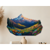 Bild Bergwiese (Bildabmessungen 27 x 45 cm, Oberflächenfinish Matt)