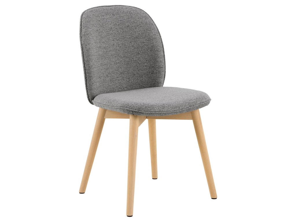 63220 jedalenska stolicka cindy 2 ks siva prirodna