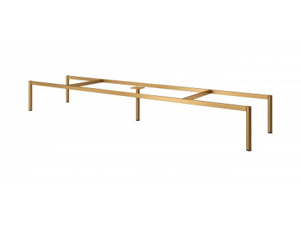 Zlatý podstavec na komodu / TV stolek Cama - 144 cm