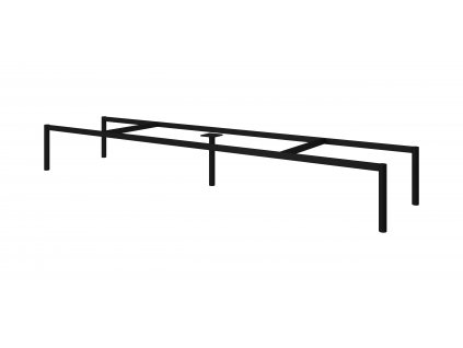 Černý podstavec na komodu / TV stolek Cama - 194 cm