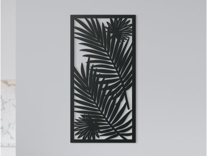 Obraz ze dřeva Palmové listy