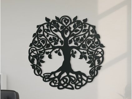 Dřevěný Strom života Věčný cyklus