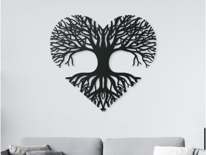 Dřevěná dekorace Strom života Pravá láska