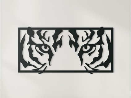 3D obraz na zeď Pohled tygra