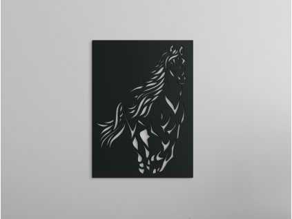 3D obraz na zeď Cválající kůň
