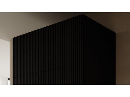 Nástavec na skříň Pafos 90 - černá