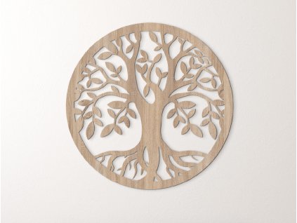 Dřevěný obraz Strom života Vrba