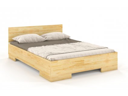 Dřevěná postel z borovice Spectrum Maxi - přírodní