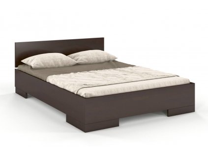 Dřevěná postel Spectrum Maxi buk - palisandr