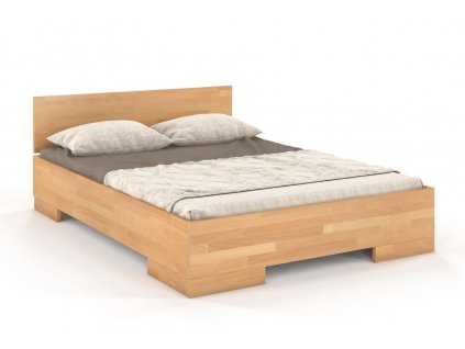 Dřevěná postel Spectrum Maxi buk - přírodní