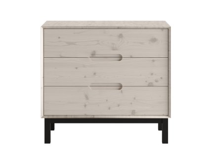 Dětská komoda Wood se 3 zásuvkami