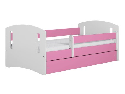 Dětská postel Klasik 2 (růžová)