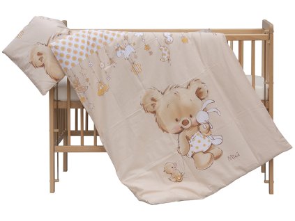 39238 detske obliecky gizka bezova 90 x 120 cm