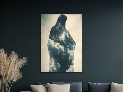 Obraz na stenu Božská perspektíva (Velikost obrazu A1, Barva rámu Bez rámu, Povrchová úprava 3D)