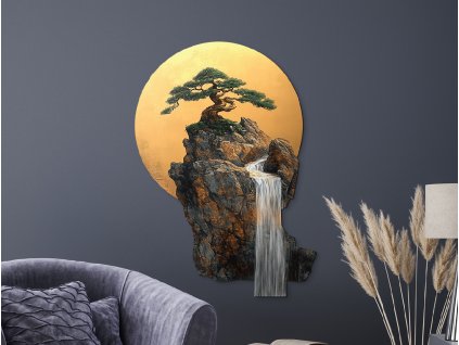 Obraz Strom života Skalnaté bralo (Rozměr obrazu 120 x 85 cm, Povrchová úprava 3D)