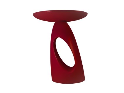 60502 1 island bukovy prirucny stolik cervena 2