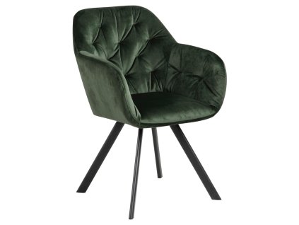 61126 jedalenske kreslo lola zelena cierna