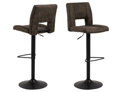 61258 barova stolicka sylvia 2 ks antracit cierna