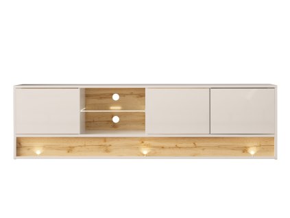 57643 vision 01 180 tv stolik biela dub wotan 1