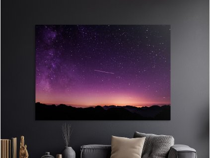 Obraz Padajúca hviezda (Velikost obrazu A1, Barva rámu Bez rámu, Povrchová úprava 3D)