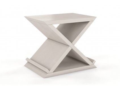 Moderní noční stolek Jarocin borovice - bílá