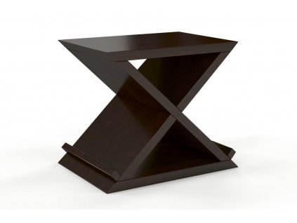 Moderní noční stolek Jarocin borovice - palisandr