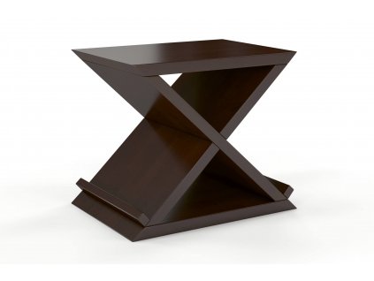 Moderní noční stolek Jarocin buk - palisandr