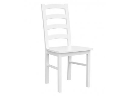 Jídelní židle z masivu Bellu 01 - bílá