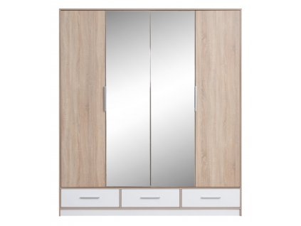 Šatní skříň se zrcadlem Isko ISL1