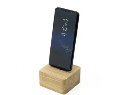 Dřevěná nabíječka na Android - kostka (micro USB)