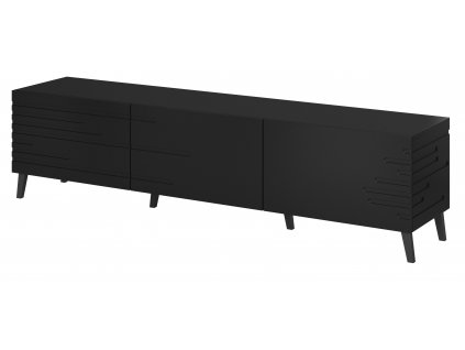 Černý TV stolek Nova