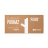 poukaz 2000 drevko