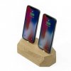 Dřevěná nabíječka na iPhone (dual port)