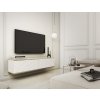 TV stolek na zeď Oro - bílá