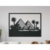 Obraz Pyramidy v Gíze (Barva obrazu Šedá, Rozměr obrazu 33,5 x 45,5 cm)