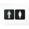 Označení toalet - WC ženy, WC muži