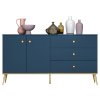 Široká komoda Marine 03 - modrá