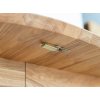 Jídelní rozkládací stůl z masivu Tello (90 - 140 cm)