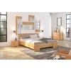 Dřevěná postel Sparta Maxi buk - přírodní